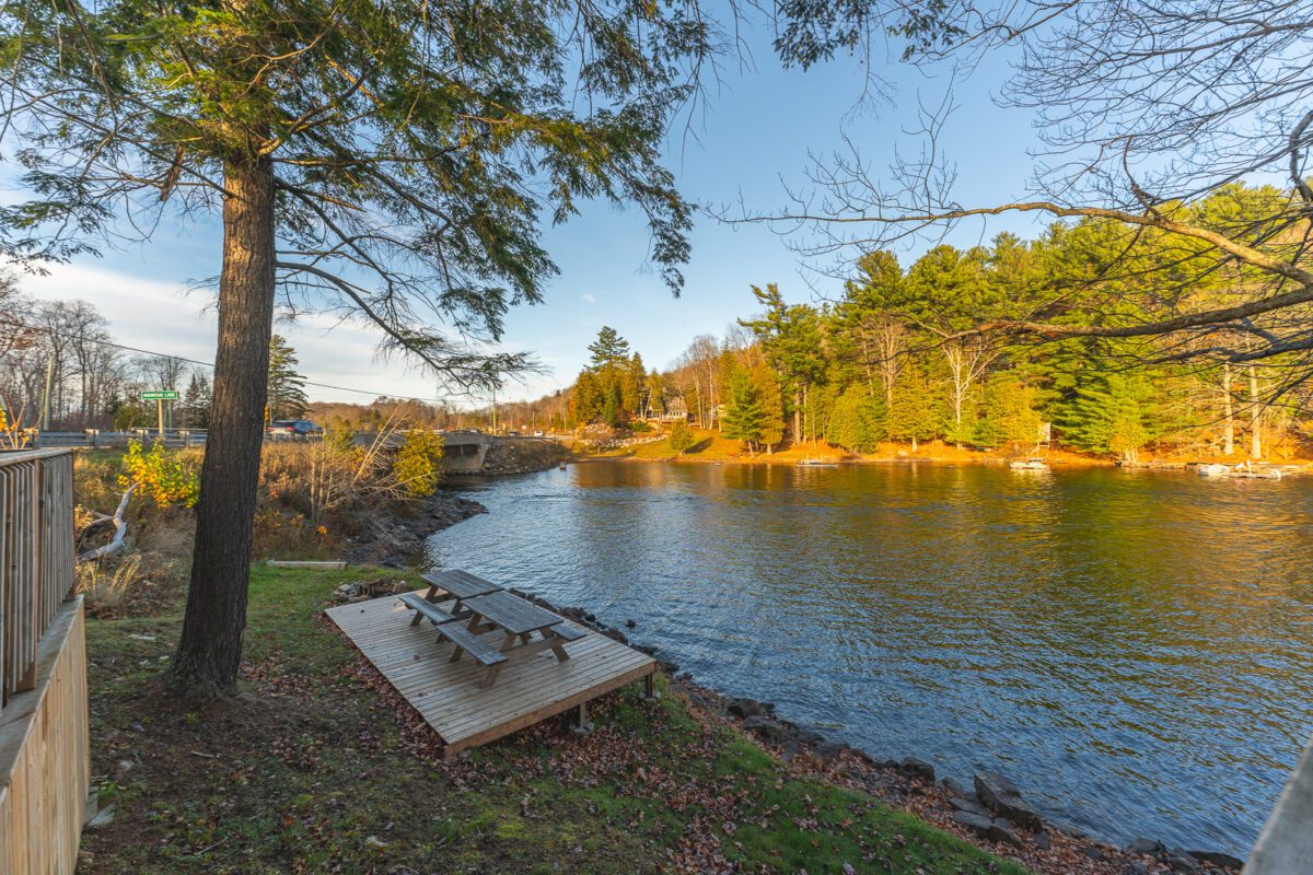 Shoreline and lakeview from Cabin 11