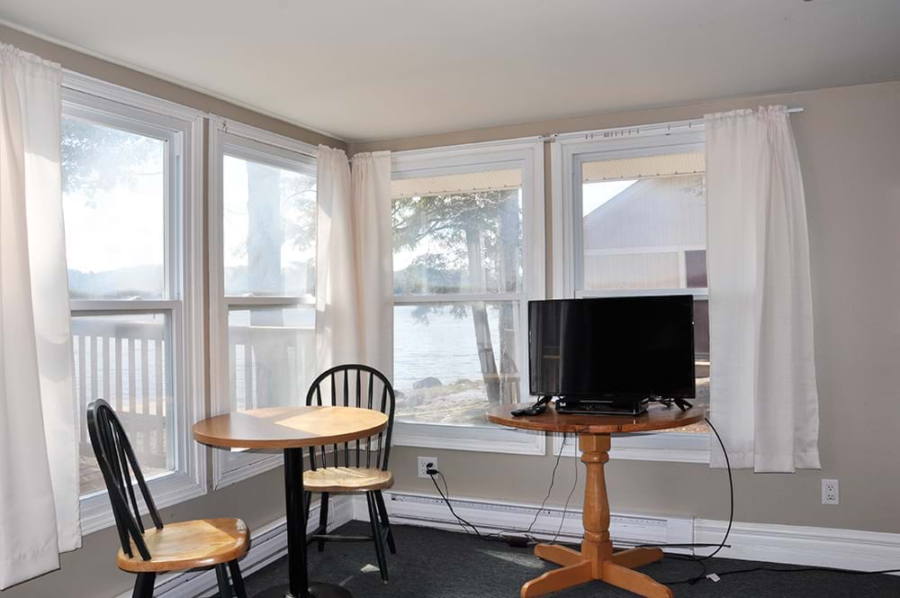 Studio cottage cozy seating